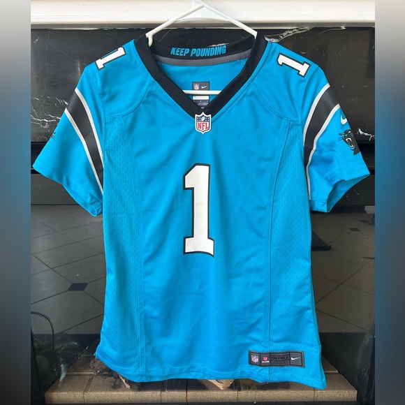 NIKE NFL Carolina Panthers Cam Newton Jersey #1 - Picture 1 of 6